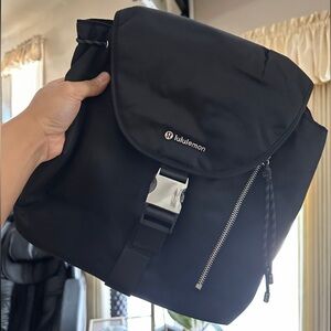 lululemon athletica Black Backpack